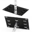 BMW F Series Front Bumper Tow Hook License Plate Bracket - 2