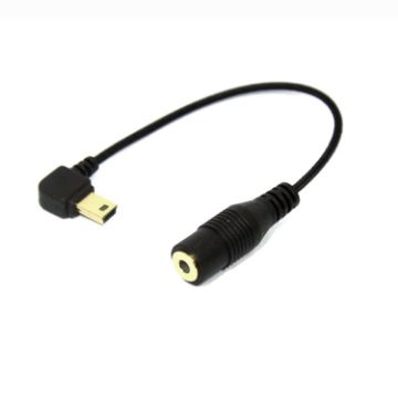 Mini USB to 3.5mm Mic Adapter Cable for GoPro HERO4/3+/3 - 1