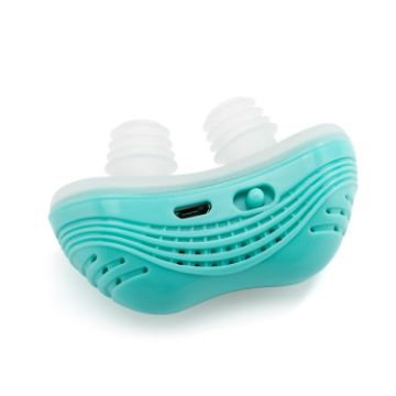 Green Electric Anti-Snoring Device - Stop Snoring While You Sleep - 1