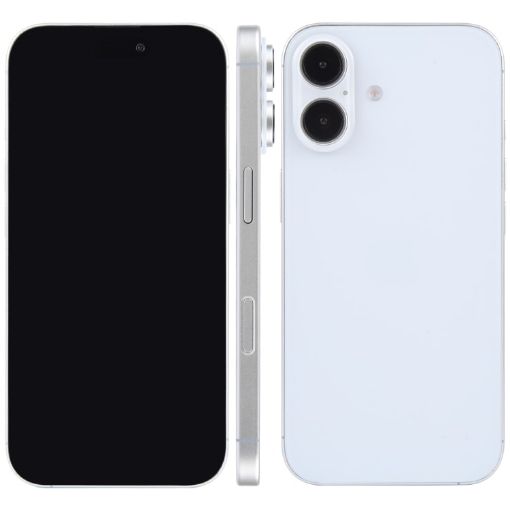 iPhone 16 Plus Black Screen Dummy Display Model (White) - 1