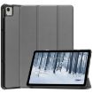Nokia T21 Custer Grey Leather Tablet Case - 3-Fold Holder - 1