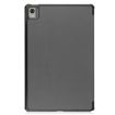 Nokia T21 Custer Grey Leather Tablet Case - 3-Fold Holder - 3