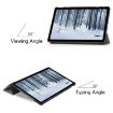 Nokia T21 Custer Grey Leather Tablet Case - 3-Fold Holder - 5