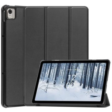 Nokia T21 Custer Leather Tablet Case - Black - 1