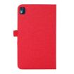 Nokia T10 Red Tablet Leather Case - Fabric PU + TPU Flip - 3
