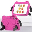 Nokia T20 10.36 2021 Ice Baby EVA Shockproof Tablet Case - Rose Red+Black - 2