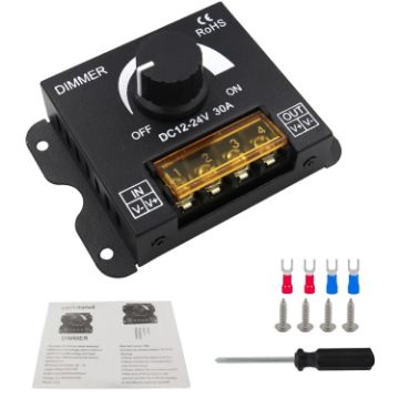 LED Controller Knob Hand Dimmer with Terminal Kit - Buy Now - 1