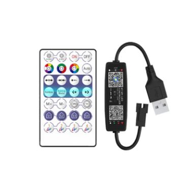 WS2812B USB 5V Bluetooth Music Controller for LED Light Strip - 1