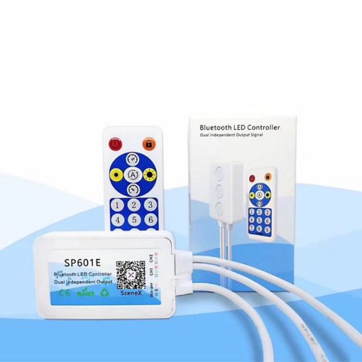 Dual Signal Output Bluetooth LED Controller Kit, DC 5V-24V - 1