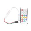 RGB LED Controller with 21-keys RF Remote for WS2812B LED Strip - 1