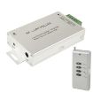 12A RF Audio Controller for RGB LED Strip Remote - Silver - 1
