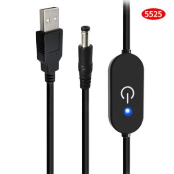JUNSUNMAY 5525 USB LED Touch Dimmer Switch Controller - Single Color - 100cm - 1