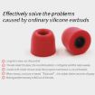 KZ 6 PCS Memory Foam Earbuds Kit - Size L, M, S - 2