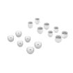 Sony WF-1000XM4/WF-1000XM3 Earplug Sleeve Earmuffs (White) - 2