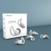 iMeBoBo A1 Shark Fin Nano Silicone Earplugs, Three Layer Black - 7