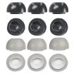 Memory Foam Ear Caps for TWS Airpods Pro - Large Gray - 2