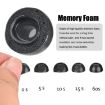 Memory Foam Ear Caps for TWS Airpods Pro - Medium Gray - 4