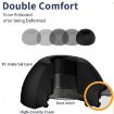 Slow Rebound Foam Earmuffs for AirPods Pro - Size S - Black - 3