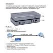 KVM 120m 4K HD Extender HDMI Transmitter + Receiver - UK Plug - 4