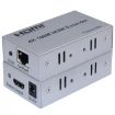 HDMI to RJ45 Ethernet Cable Extender 100m 4K HD Signal Amplifier - UK Plug - 1