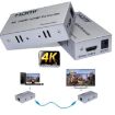 HDMI to RJ45 Ethernet Cable Extender 100m 4K HD Signal Amplifier US Plug - 2