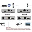 HDMI Single Cable 120m Transmitter/Receiver Extender 4K HD Transmitter - 6