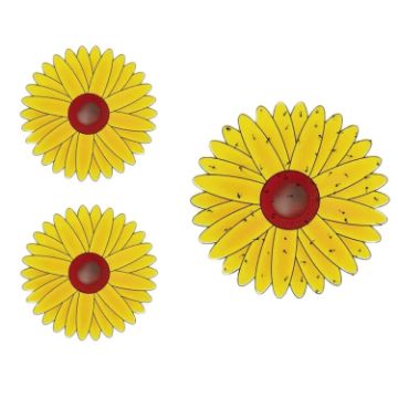 3pcs Fly Stickers Window Traps - Sticky Insect Traps - 1