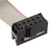 JUNSUNMAY DB9 9Pin Male to IDC 10Pin Female Ribbon Cable RS232 Serial Header Flat Cable - 3