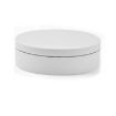 12cm 360 Degree Rotating Turntable Matte Electric Display Stand White - 2