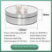 12cm 360 Degree Rotating Turntable Mirror Electric Display Stand - 3