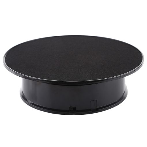 20cm Electric Rotating Turntable Display Stand, 360 Degree, Load 1.5kg - 1