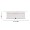 20cm Electric Rotating Turntable Display Stand, 360 Degree Photography Video Props, Battery Powered (White) - 5