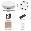 Electric Rotating Display Stand Turntable 22cm, Load 50kg - EU Plug - 7
