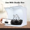 PULUZ 15cm Rotating Turntable Display Stand, Load 3kg - Black - 7