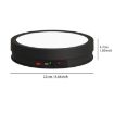 22cm Colorful LED Light Electric Rotating Display Stand Turntable - 2