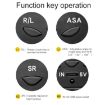2 In 1 Charging Turntable Jewelry Display Stand, Black Remote Control - 6