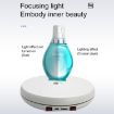 25cm LED Light Electric Rotating Display Stand Turntable - Black - 3