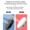 25cm LED Light Electric Rotating Display Stand Turntable - Black - 5
