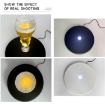 25cm LED Light Electric Rotating Display Stand Turntable - Black - 8
