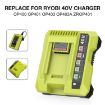 RYOBI PO401/PO403/PO400 Battery Charger, AU Plug - 36-40V Tool Cutting Machine - 4