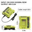 RYOBI PO401/PO403/PO400 Battery Charger, UK Plug - 3