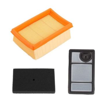 3pcs Air Filter Cotton Element for Stihl TS400 Cutting Machine - 1