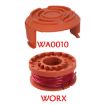 WORX Lawn Mower Accessories - Orange Cover - 2