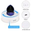 PULUZ 15cm USB Electric Rotating Turntable Display Stand White - 3