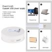 PULUZ 15cm USB Electric Rotating Turntable Display Stand White - 4