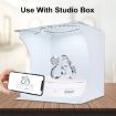 PULUZ 15cm USB Electric Rotating Turntable Display Stand White - 7