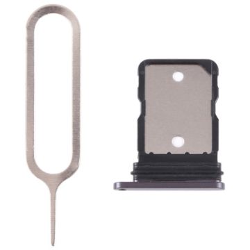 Google Pixel 7 SIM Card Tray with SIM Pin - Black - 1