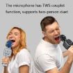 DS813 Live Wireless Bluetooth Microphone - Blue - 5