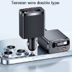 Car Retractable Charger One To Three Automobile Cigarette Lighter - 4