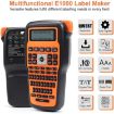 Phomemo E1000 Industrial Label Maker Thermal Printer (Orange) - 3
